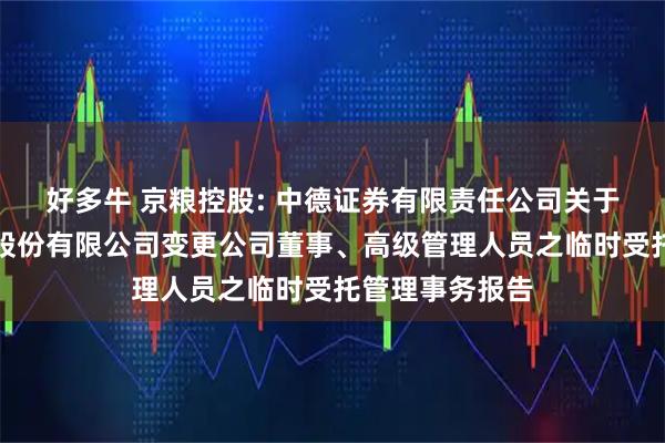 好多牛 京粮控股: 中德证券有限责任公司关于海南京粮控股股份有限公司变更公司董事、高级管理人员之临时受托管理事务报告