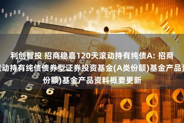 利创智投 招商稳嘉120天滚动持有纯债A: 招商稳嘉120天滚动持有纯债债券型证券投资基金(A类份额)基金产品资料概要更新
